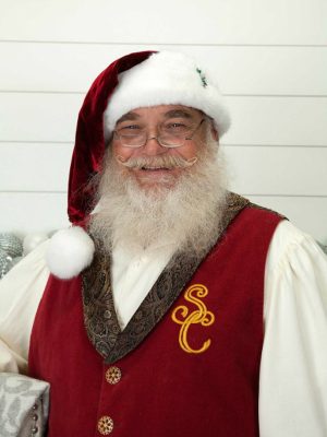 Dave Strom Santa Claus Red Vest