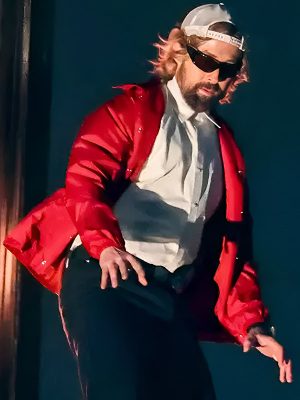 Colt Seavers The Fall Guy Movie 2024 Ryan Gosling Red Jacket