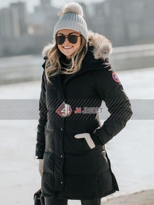 How to Survive a Chicago Winter Black Parka Coat