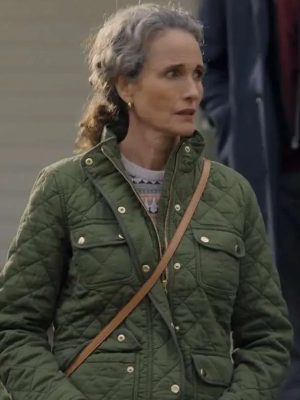 Connie MacLaren The Other Zoey Movie 2023 Green Jacket