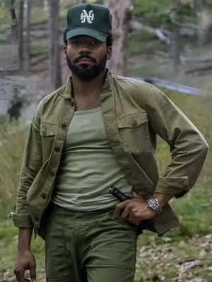 Mr. And Mrs. Smith Season 01 Donald Glover Green Cotton Jacket