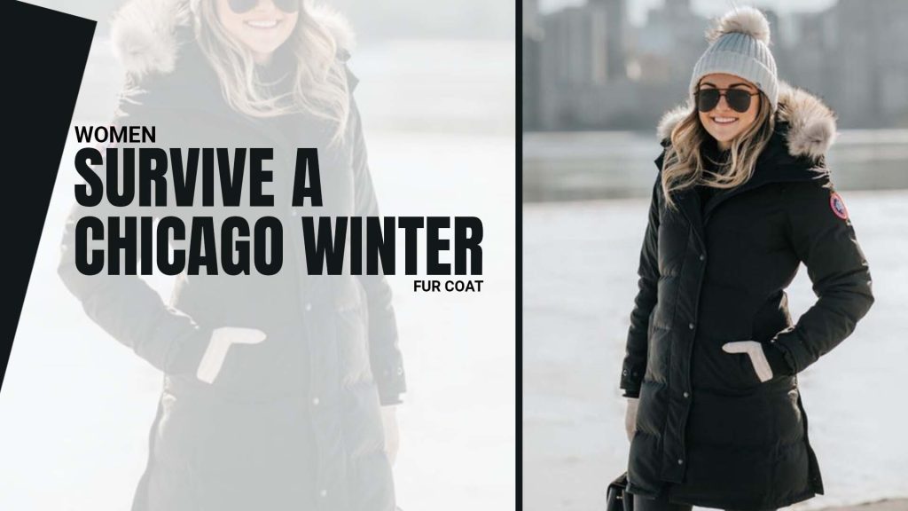 Women Survive a Chicago Winter Fur Coat 