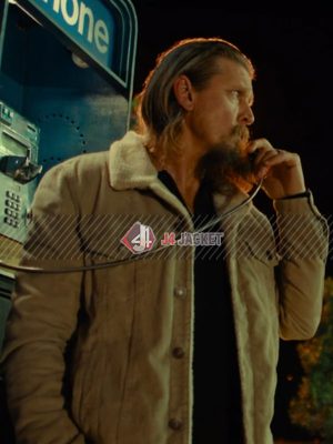 Bring Him to Me 2023 Barry Pepper Shearling Jacket