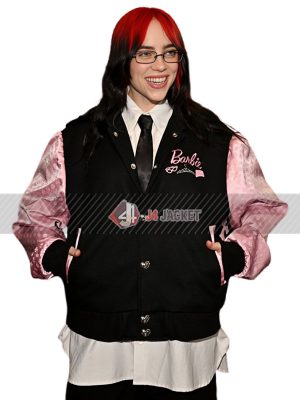 Singer Billie Eilish Grammys Award Barbie Jacket