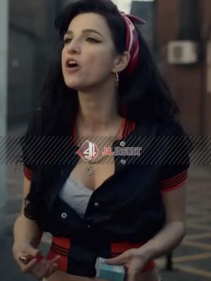 Amy Winehouse Back To Black 2024 Black Bomber Jacket