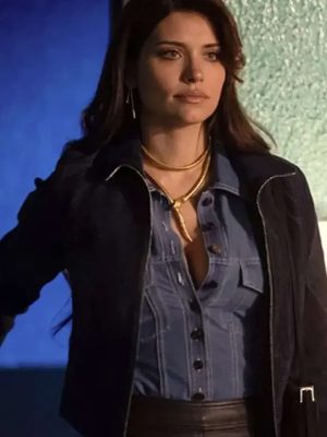 The Cleaning Lady S02 Nadia Morales Black Jacket