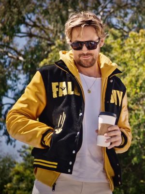 Ryan Gosling Carpool Varsity Jacket