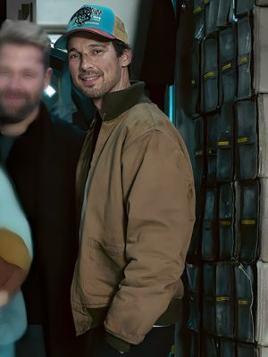 TV Series The Signal Sven Brown Bomber Jacket