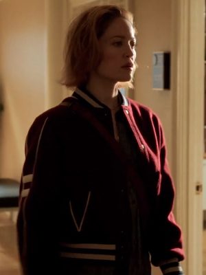 Will Trent S02 Angie Polaski Red Varsity Jacket
