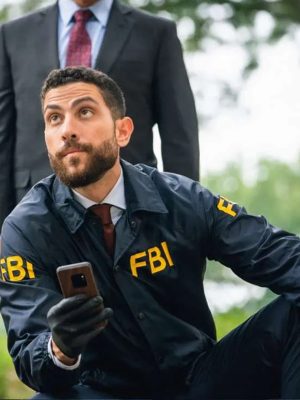 TV Series FBI Omar Adom 'OA' Zi­dan Blue Costume Jacket