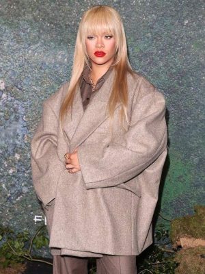 Launch Party 2024 Rihanna Wool Coat