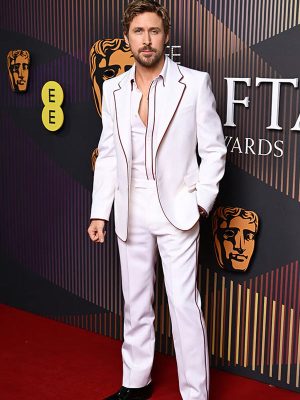 Bafta Awards 2024 Ryan Gosling White Suit