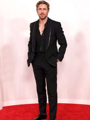 Ryan Gosling 96th Annual Academy Awards Black Suit