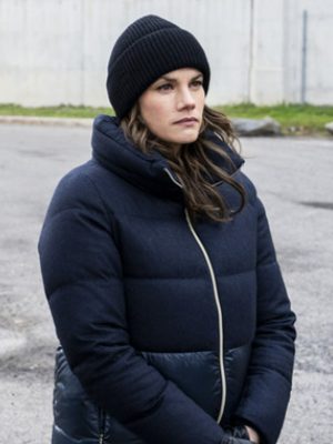 TV Series FBI Mis­sy Pere­grym Black Puffer Jacket