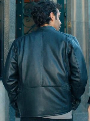 Tamar Novas Gangs of Galicia 2024 Black Leather Jacket