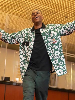 Vince Staples The Vince Staples Show 2024 Green Print Jacket