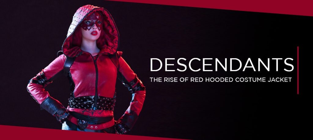 Descendants 2024 The Rise Of Red Hooded Costume Jacket