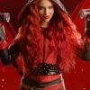 Descendants The Rise of Red 2024 Red Studded Hooded Jacket