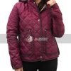 Fiona Rene Tracker S01 Purple Quilted Jacket