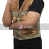 Colt Seavers The Fall Guy Brown Vest