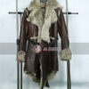 Sam Corlett Vikings Valhalla Distressed Brown Trench Coat