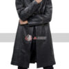 Harry Mudd Black Leather Coat