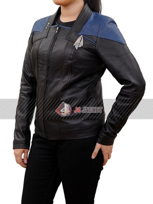 Tv Series Star Trek Picard Marina Sirtis Black Jacket