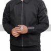 Star Trek Picard S02 Patrick Stewart Black Cotton Jacket