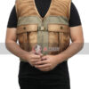 The Fall Guy 2024 Colt Seavers Brown Leather Vest