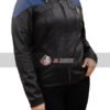 Star Trek Picard Marina Sirtis Black Jacket