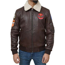 men shearling jacket