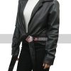 Amy Adams Black Leather Jacket