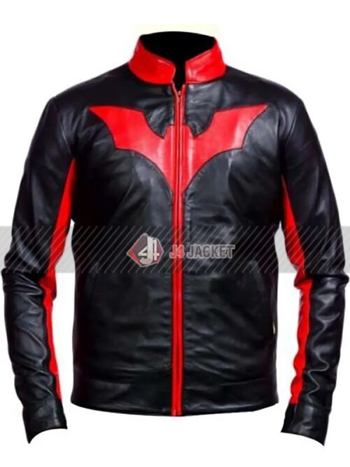 Terry Mcginnis Batman Beyond Costume Leather Jacket