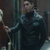 Dead Boy Detectives 2024 Lukas Gage Black Leather Jacket