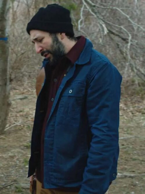 Desmin Borges Hangdog Movie 2024 Walt Cotton Blue Jacket