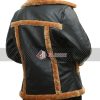 Flo 'Sassy' Collins Ted Lasso S03 Black Shearling Jacket