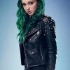 Emma Dumont The Gifted S02 Lorna Dane Black Leather Studded Jacket