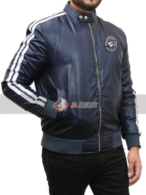 Maxton Hall James Beaufort Blue Bomber Jacket