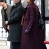 Slow Horses S03 Diana Taverner Maroon Trench Coat