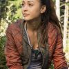 Lindsey Morgan The 100 Raven Reyes Bomber Quilted Jacket