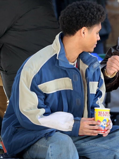 Rhenzy Feliz The Penguin Blue and White Jacket