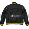 Unicorn Academy Rory Black Leather Jacket