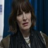 Rosemarie DeWitt Smile 2 Black and Brown Leather Jacket