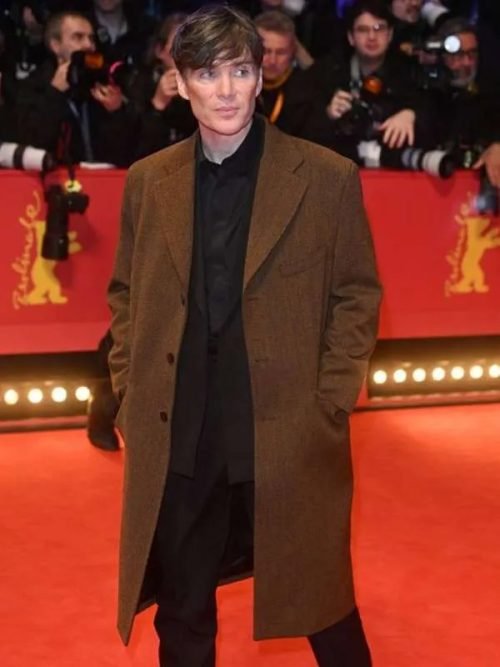 Small Things Like These Cillian Murphy Brown Coat