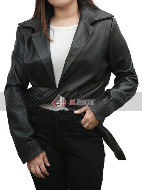 American Hustle Sydney Prosser Black Jacket