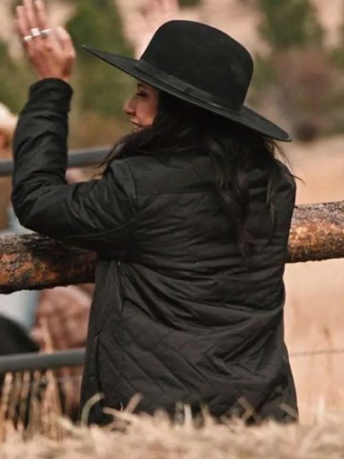 Tanaya Beatty Yellowstone S04 Black Jacket