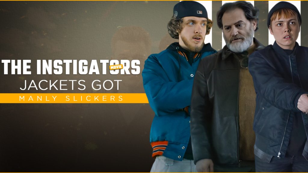 The Instigators Movie Jackets Got Manly Slickers