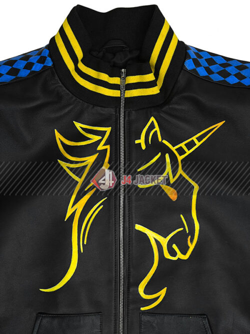 Unicorn Academy TV Series Black Bomber Jacket