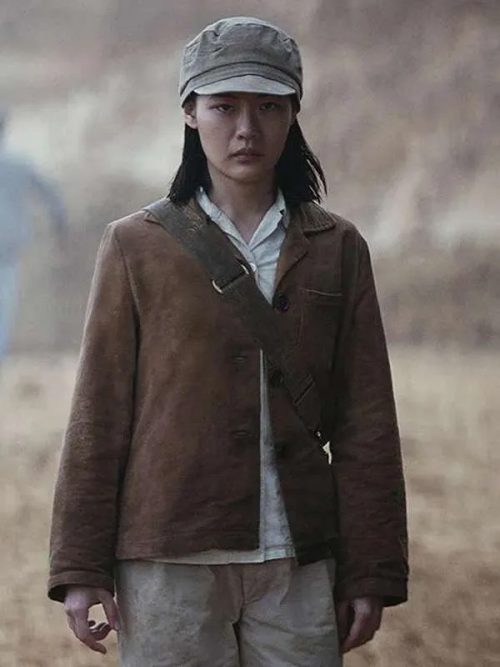 Zine Tseng 3 Body Problem Series Young Ye Wenjie Brown Cotton Jacket