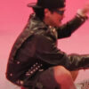 APT Bruno Mars Black Leather Jacket